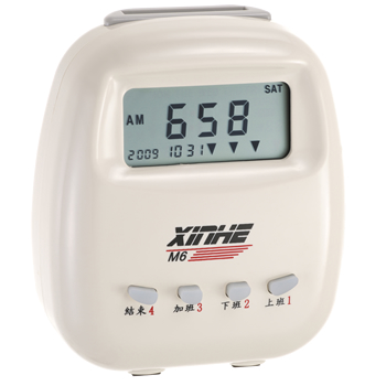 昕禾 XINHE M6電子智慧型打卡鐘